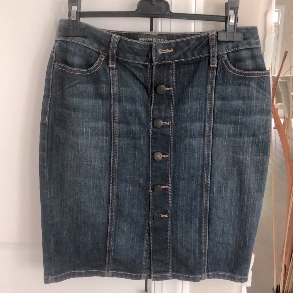 Denim skirt